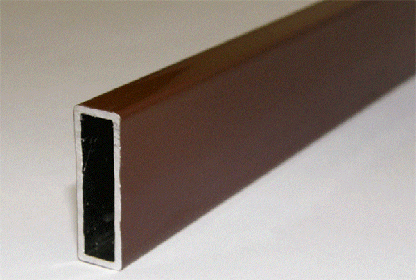 Импост для москитной сетки коричневый Импост для москитной сетки коричневый