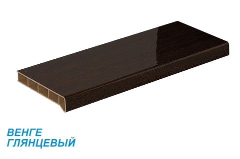 Подоконники пвх «Möller» (Moeller, Меллер) цветной глянцевый венге Подоконники пвх «Möller» (Moeller, Меллер) цветной глянцевый венге