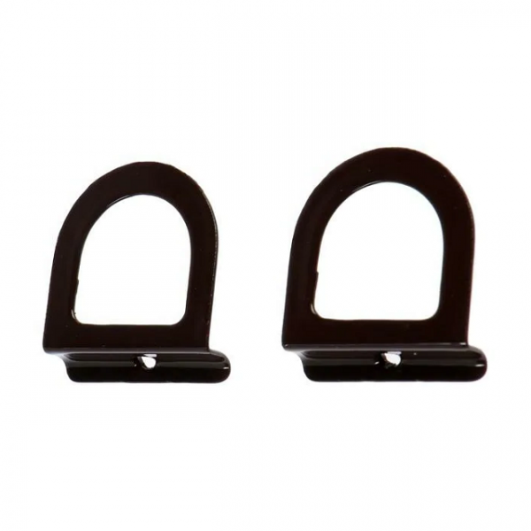 Ручка для москитной сетки металлическая коричневая Ручка для москитной сетки металлическая коричневая