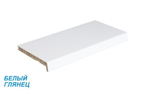 Подоконники ПВХ «Crystallit» (Кристаллит) белый глянцевый Подоконники ПВХ «Crystallit» (Кристаллит) белый глянцевый