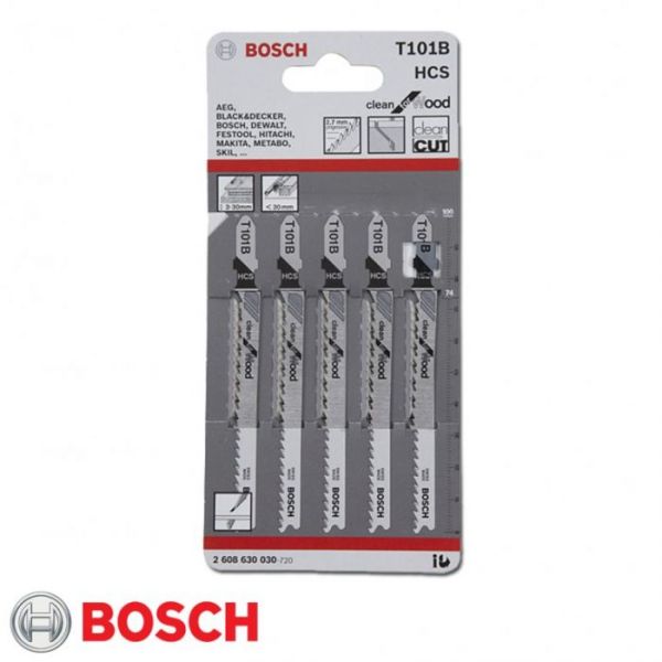 Пилки для лобзика Bosch T 101 B HCS Пилки для лобзика Bosch T 101 B HCS