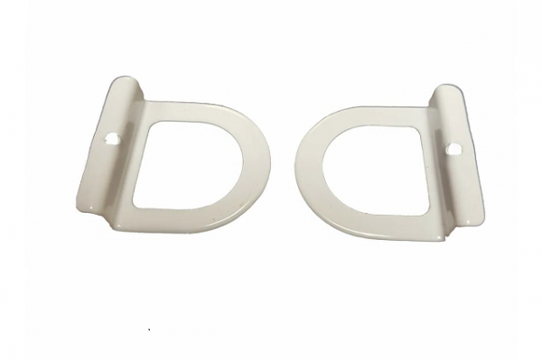 Ручка для москитной сетки металлическая белая Ручка для москитной сетки металлическая белая