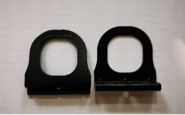 Ручка для москитной сетки металлическая чёрная Ручка для москитной сетки металлическая чёрная