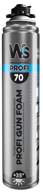 Пена монтажная WINDOW SYSTEM gun foam 70 летняя Пена монтажная WINDOW SYSTEM gun foam 70 летняя