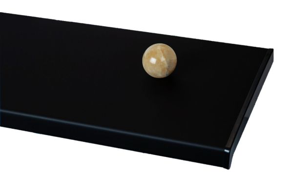 Подоконники пвх «Möller» (Moeller, Меллер) цветной матовый чёрный ультрамат (clean-touch) Подоконники пвх «Möller» (Moeller, Меллер) цветной матовый чёрный ультрамат (clean-touch)