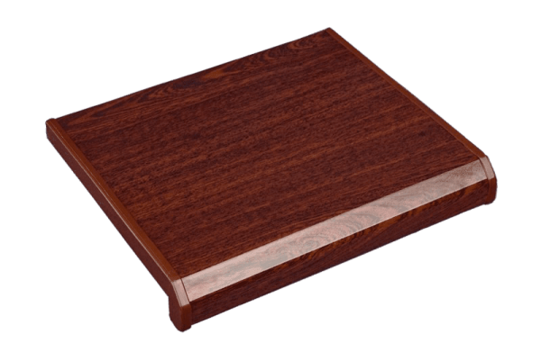 Подоконники пвх «Danke» цветной глянцевый mahagony Подоконники пвх «Danke» цветной глянцевый mahagony