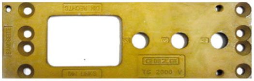 Монтажная пластина для доводчика TS 2000 Монтажная пластина для доводчика TS 2000