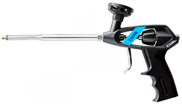 Пистолет усиленный для монтажной пены "Fomeron Clean 590004" Пистолет усиленный для монтажной пены "Fomeron Clean 590004"