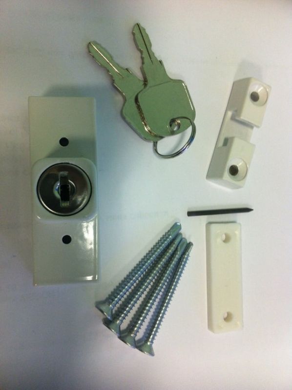 SL Замок-блокиратор на окна WINDOW SAFE LOCK белый SL Замок-блокиратор на окна WINDOW SAFE LOCK белый