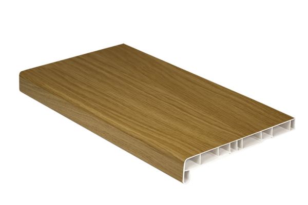 Подоконники пвх «Витраж» цветной матовый натуральный дуб Подоконники пвх «Витраж» цветной матовый натуральный дуб