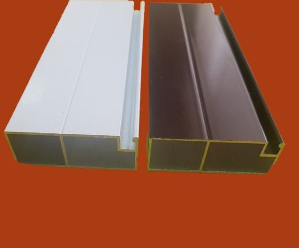 Профиль рамный для сеток дверной коричневый 42 мм Профиль рамный для сеток дверной коричневый 42 мм