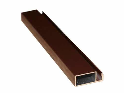Профиль рамный для москитных сеток дверной коричневый 32 мм Профиль рамный для москитных сеток дверной коричневый 32 мм