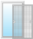 Москитные сетки на окна по вашим размерам Москитные сетки на окна по вашим размерам