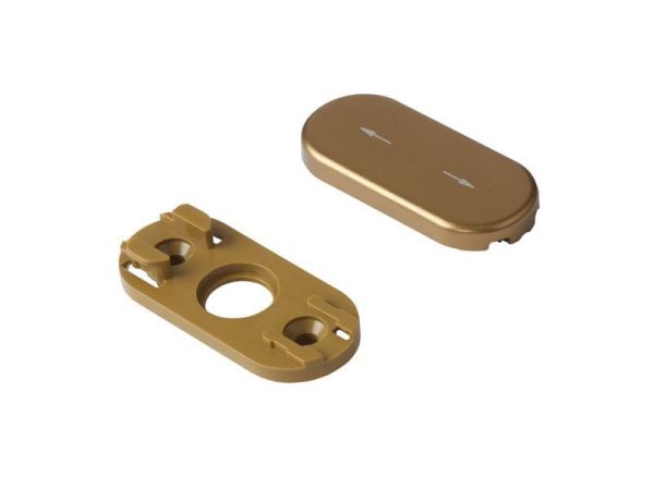 Заглушка-розетка для пластиковых окон Rotoline бронза