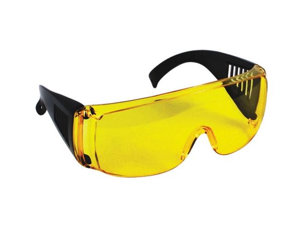 Очки защитные Tulips tools с дужками, желтые Очки защитные Tulips tools с дужками, желтые